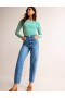 Blue Women's Boden High Rise '90s Tapered Jeans