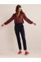 Navy Women's Boden Highgate Ponte Pants