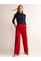 Red Women's Boden Westbourne Velvet Pants