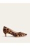 Leopard Women's Boden Lara Low-Heeled Court Shoes
