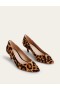 Leopard Women's Boden Lara Low-Heeled Court Shoes