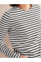 White / Black Women's Boden Bea Long Sleeve Breton T shirts