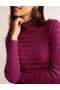 Purple Dark Red Women's Boden Matilda Sparkle Sweater