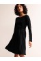 Black Women's Boden Abigail Jersey Dress