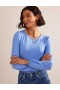 Blue Women's Boden Supersoft Long Sleeve Tops