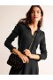 Black Women's Boden Ruffle-Detail Dress