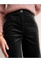 Black Women's Boden Wide-Leg Corduroy Pants