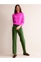 Green Women's Boden Pimlico Ponte Pants