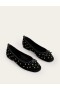 Black Women's Boden Kitty Flexi Sole Ballet Flats