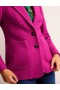 Purple Women's Boden Marylebone Textured Blazer