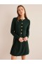 Black Women's Boden Relaxed Knitted Mini Dress