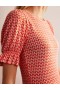 Rose Women's Boden Puff Sleeve Jersey Mini Dress