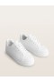 White Women's Boden Flatform Trainers Flats
