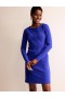 Light Blue Women's Boden Ellen Ottoman Dress