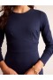 Navy Women's Boden Nadia Ponte Midi Dress