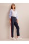 Navy / Stripes Women's Boden Kew Side Stripe Pants