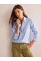 Blue Women's Boden Connie Cotton Shirts