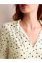 White Women's Boden Ruffle V Neck Tops