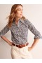 Brown / Leopard Women's Boden Sienna Cotton Shirts