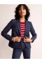 Navy Women's Boden The Canonbury Jersey Blazer