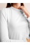 White Women's Boden Supersoft Frill Detail Tops
