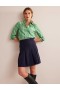 Navy Women's Boden Flippy Ponte Mini Skirts