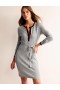 Grey Women's Boden Gemma Henley Knitted Dress