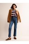 Indigo Women's Boden High Rise True Straight Jeans