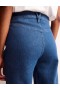 Blue Women's Boden Wide Leg Seam Jeans
