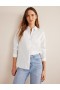 White Women's Boden New Linen Shirts
