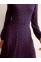 Navy Women's Boden Camille Jersey Midi Dress