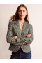 Green Women's Boden Canonbury Jacquard Blazer