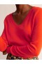 Orange Women's Boden Eva Cashmere V-Neck Sweater