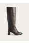 Chocolate Women's Boden Erica Knee High Leather Boots