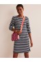 Navy / White Stripes Women's Boden Sophie Breton Jersey Dress
