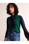 Green Women's Boden Eva Cashmere Cardigan