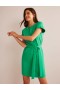 Green Women's Boden Tara Ponte Dress