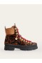 Leopard Women's Boden Lace-up Chelsea Boots
