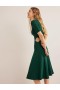 Turquoise Women's Boden Cut Out Knitted Midi Dress