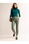 Green Women's Boden Highgate Jacquard Pants