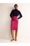 Fuchsia Women's Boden Margot Cord Midi Skirts