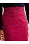 Fuchsia Women's Boden Margot Cord Midi Skirts