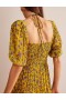 Mustard Women's Boden Halterneck Detail Maxi Dress