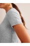 Grey Women's Boden Cropped Cashmere Tee Cardigan