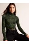 Green Women's Boden Polly Jersey Tops