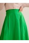 Green Women's Boden Taffeta Pull-on Midi Skirts