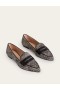 Black Women's Boden Pointed Loafers