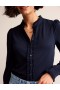 Navy Women's Boden Caroline Jersey Shirts
