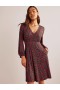 Multicolor Women's Boden Willow Jersey Dress