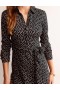 Black Women's Boden Laura Jersey Midi Shirts Dress